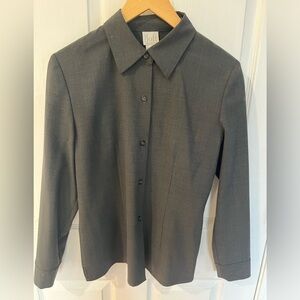 Ann Taylor LOFT Stretch shirt blazer, 6